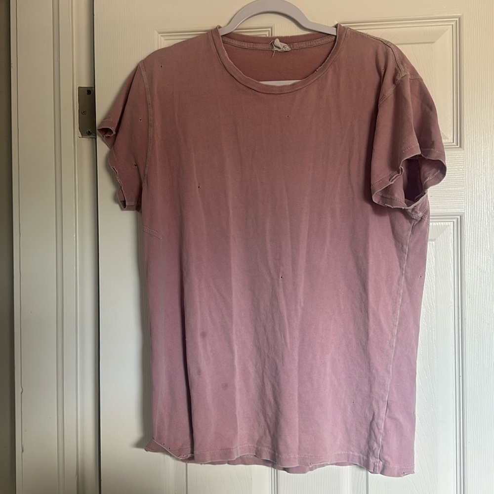 Pink Madeworn Shirt Size Medium